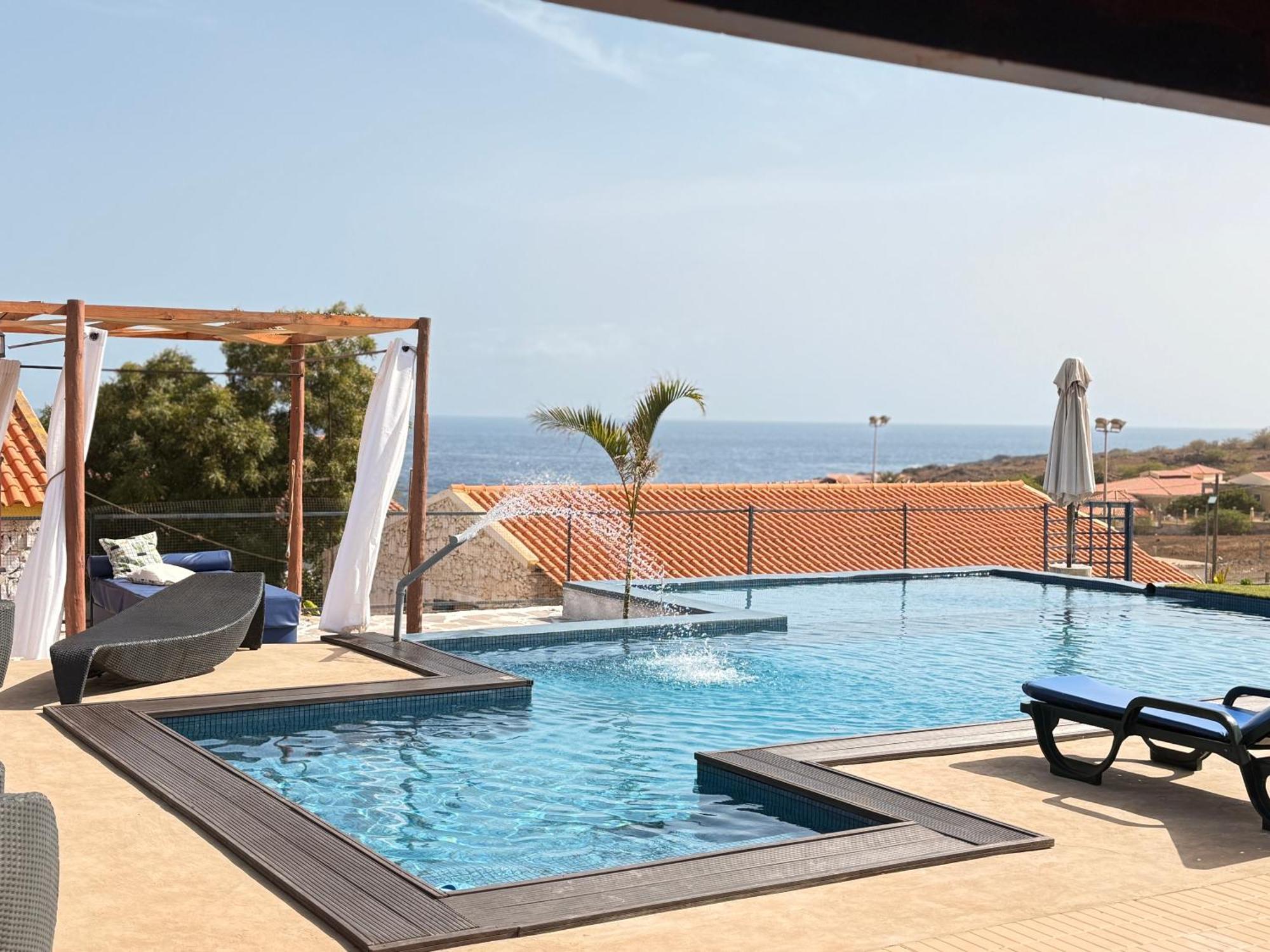 Appartamento Encosta Azul Cidade Velha Esterno foto